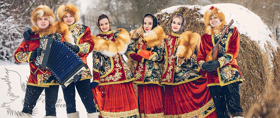 Заказать русский ансамбль на масленицу в Москве