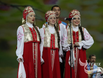 Академический хор Русской песни Песни России на Фестивале в честь укрепления российско-китайской дружбы