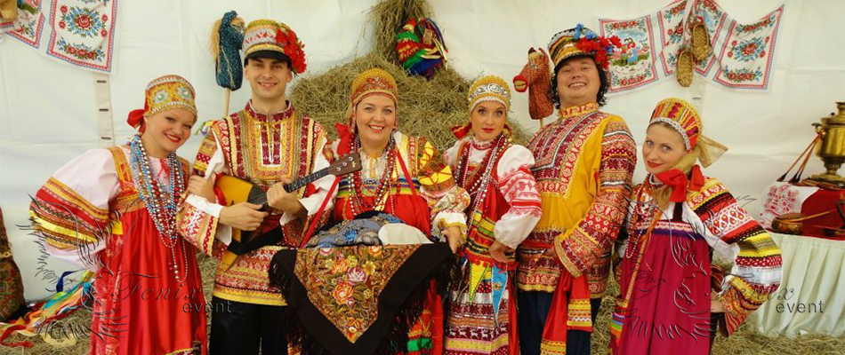 Заказать недорого на праздник русский ансамбль в Москве!