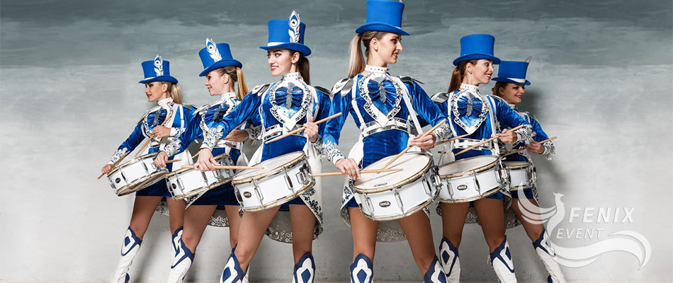 Заказать шоу барабанщиц в Москве