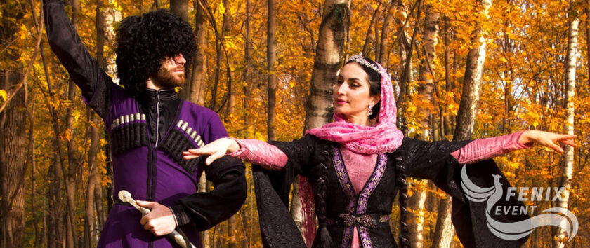 Заказать кавказские танцы на праздник, свадьбу и юбилей в Москве - кавказские танцоры на корпоратив