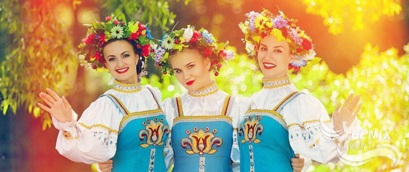 Артисты на свадьбу в Москве. Заказать русский ансамбль на свадьбу и юбилей в Москве. Заказать русские народные танцы на свадьбу в Москве.
