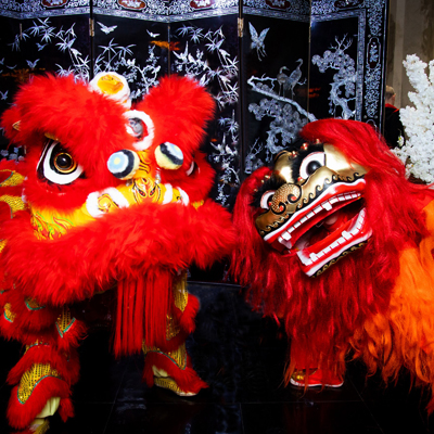 Заказать китайского льва на праздник и новый год в Москве