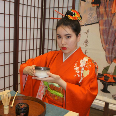 Выездная японская чайная церемония на праздник в Москве